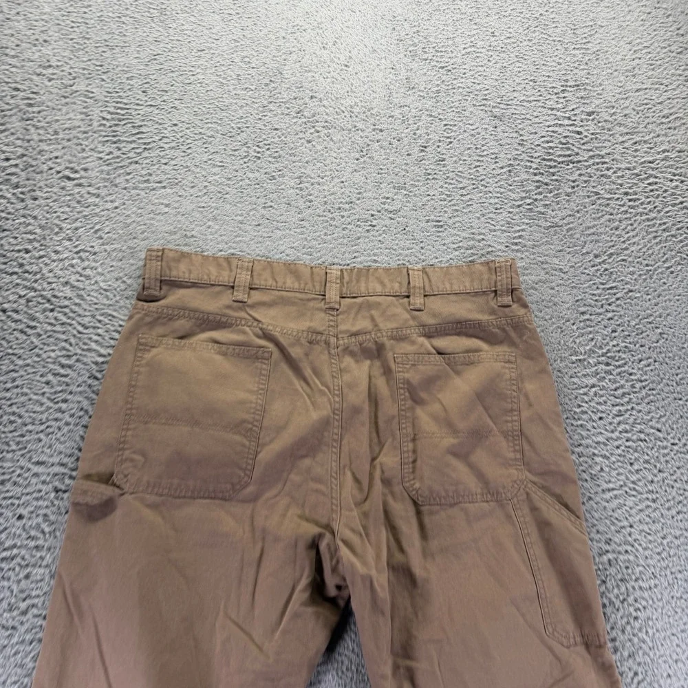 Blue Mountain Pant Mens 40x34 Brown Cotton Carpenter Straight Utility Workwear